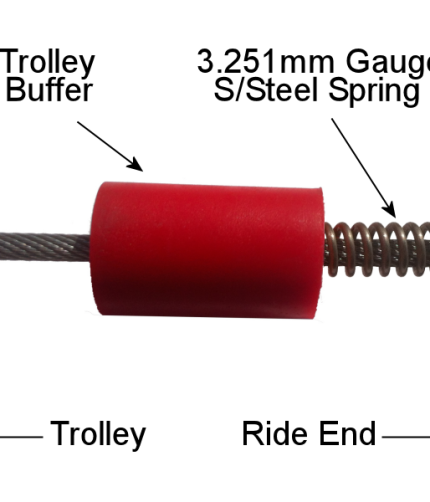 Zip Wire Brake – Spring 3.0m HD For 10mm v1