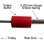 Zip Wire Brake – Spring 3.0m HD for 10mm v1.1