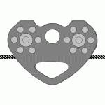 Zip Wire Trolley – Cable Tandem & Carabiner Set