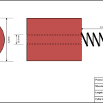 Zip Wire Brake – Spring 1.5m For 10mm