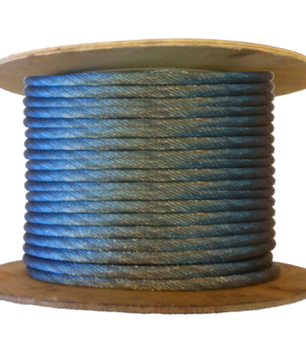 Zip Wire Cable – 10mm Galvanised Steel Wire Rope 80m